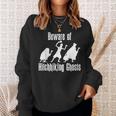 Beware Of Hitchhiking Ghosts Halloween Sweatshirt Gifts for Her