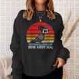 Birds Are Not Real Retro Funny Bird Watching Spies Bird Watching Funny Gifts Sweatshirt Gifts for Her