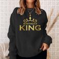 Birthday King Crown Funny Bday Squad Birthday Squad Party Sweatshirt Gifts for Her