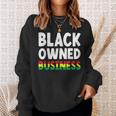 Black Owned Business African American Entrepreneur Owner Sweatshirt Gifts for Her