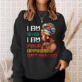 Black Queen Junenth Black History Month African Womens Sweatshirt Gifts for Her