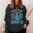 Blessed To Be Called Dad And Grandpa Fathers Day Grandpa Sweatshirt Gifts for Her