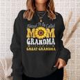 Blessed To Be Called Mom Grandma Great Grandma Mothers Day Gift For Womens Sweatshirt Gifts for Her