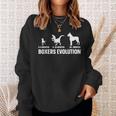 Boxers Evolution Design For A Boxer Owner Sweatshirt Gifts for Her