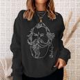 Brahms Great Composers Classical Portrait Sweatshirt Gifts for Her
