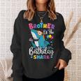 Brother Of The Shark Birthday Big Bro Matching Family Sweatshirt Gifts for Her