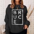 Bruce Minimalism Sweatshirt Gifts for Her