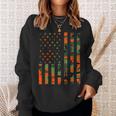 Camouflage American Flag For Hunters And Men Women Patriots Sweatshirt Gifts for Her