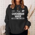 Cantabrian Water Owners Sweatshirt Gifts for Her