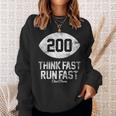 Chad Powers Think Fast Run Fast Football Lover Vintage Sweatshirt Gifts for Her