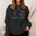 Chemistry Joke For Chemistry Nerds Chemical Puns Sweatshirt Gifts for Her