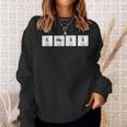 Chess Pieces Periodic Table Elements Chess Coach Sweatshirt Gifts for Her