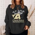 Chest Point Mass Academy Weightlifting Bodybuilding Gym Sweatshirt Gifts for Her