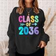 Class Of 2036 Graduation Grow With Me Sweatshirt Gifts for Her