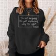 Collin Quote Funny Birthday Personalized Name Gift Idea Sweatshirt Gifts for Her