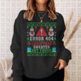 Computer Error 404 Ugly Christmas Sweater Not's Found Xmas Sweatshirt Gifts for Her