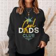 Cool Dads Club Funny Fathers Day Sweatshirt Gifts for Her