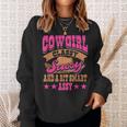 Cowgirl Classy Sassy And A Bit Smart Assy Country Western Sweatshirt Gifts for Her