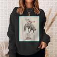 Cowgirl Cowboy Rodeo Horse Western Country Vintage America Sweatshirt Gifts for Her