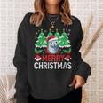 Crabeater Seal Christmas Pajama Costume For Xmas Holiday Sweatshirt Gifts for Her