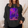 Creepy Horror Dance Dark Humor Dancer Creepy Sweatshirt Gifts for Her