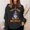 Cute GnomesThis Is Some Boo Sheet Halloween Pumpkins Ghosts Sweatshirt Gifts for Her