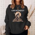 Cycologist Retro Vintage Cycling Funny Bicycle Lovers Gift Cycling Funny Gifts Sweatshirt Gifts for Her
