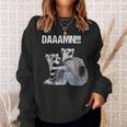 Daaamn Fucking Hilarious Cute Lemur Monkey Sweatshirt Gifts for Her