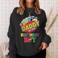 Daddy Of The Birthday Boy Uno Dad Papa Father 1St Bday Sweatshirt Gifts for Her