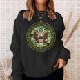Department Of Stoners Funny Weed Cannabis Pot America Usa Sweatshirt Gifts for Her