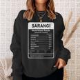 I Destroy Silence Sarangi Player Sweatshirt Gifts for Her