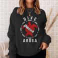 Dive Aruba Vintage Tribal Turtle Sweatshirt Gifts for Her
