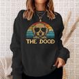 Dog Goldendoodle Retro Goldendoodle The Dood Giftss Dad Mom Kids Sweatshirt Gifts for Her