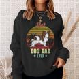 Dog Papillon Mens Best Papillon Dad Ever Daddy Dog Lover Owner Funny Sweatshirt Gifts for Her