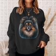Dog Pomeranian Mom Dog Lover Sweatshirt Gifts for Her