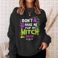 Dont Make Me Flip My Witch Switch Halloween Vintage Halloween Funny Gifts Sweatshirt Gifts for Her