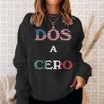 Dos A Cero Usa Vs Mexico Game By Flags Sweatshirt Gifts for Her
