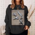 E-8 Joint Stars Battlefield Management Sweatshirt Gifts for Her