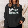 Eat My Bubbles Swimming For Swimmer Swim Team Sweatshirt Gifts for Her
