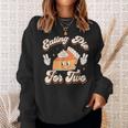 Eating Pumpkin Pie For Two Thanksgiving Pregnancy Sweatshirt Gifts for Her