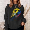 Ecuador Ecuadorian Flag Fan Pride Soccer Player Sweatshirt Gifts for Her