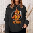 Evil Teddy Bear Trick Or Treat Scary Halloween Sweatshirt Gifts for Her
