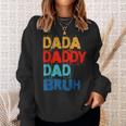 Fathers Day 2023 Funny Dad Daddy Retro Sweatshirt Gifts for Her