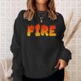 Fire Halloween Costume Fire And Ice Matching Couples Sweatshirt Gifts for Her