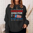 Fireworks Director If I Run You Run 4Th Of July Usa Flag 1 Sweatshirt Gifts for Her