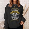 Fleming Blood Runs Through My Veins Sweatshirt Gifts for Her