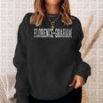 Florence-Graham Vintage White Text Apparel Sweatshirt Gifts for Her