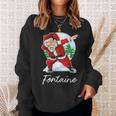 Fontaine Name Gift Santa Fontaine Sweatshirt Gifts for Her