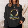 Fredericksburg Texas Totality Total Solar Eclipse 2024 Sweatshirt Gifts for Her