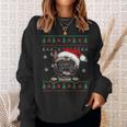 French Bulldog Christmas Ugly Sweater Dog Lover Xmas Sweatshirt Gifts for Her